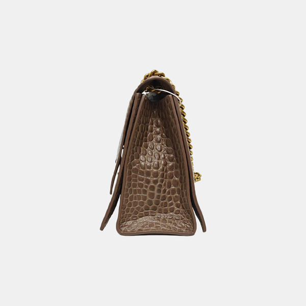 Crush Medium Calfskin Brown