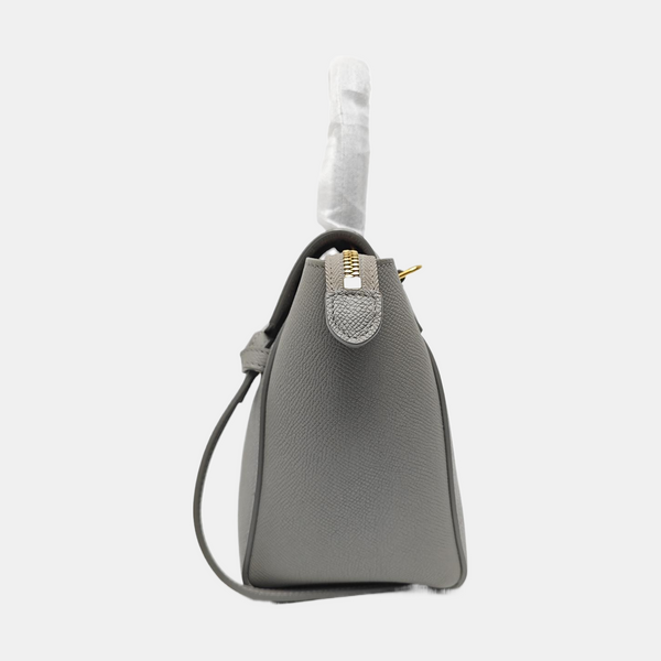 BELT Nano Calfskin Gray