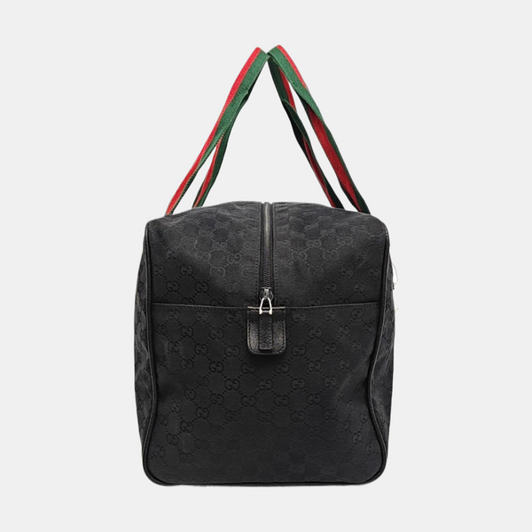 Monogram Canvas Top Handle Bag Black