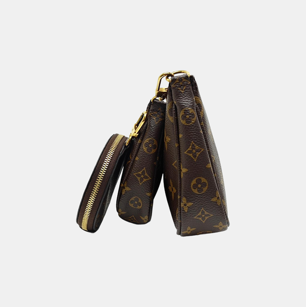 MULTI Monogram Coated Canvas Brown