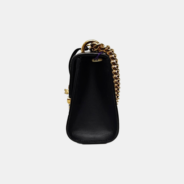 Padlock Small Monogram Calfskin Black