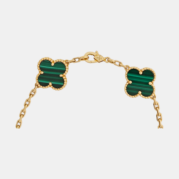 Vintage Alhambra 18k Gold Bracelet
