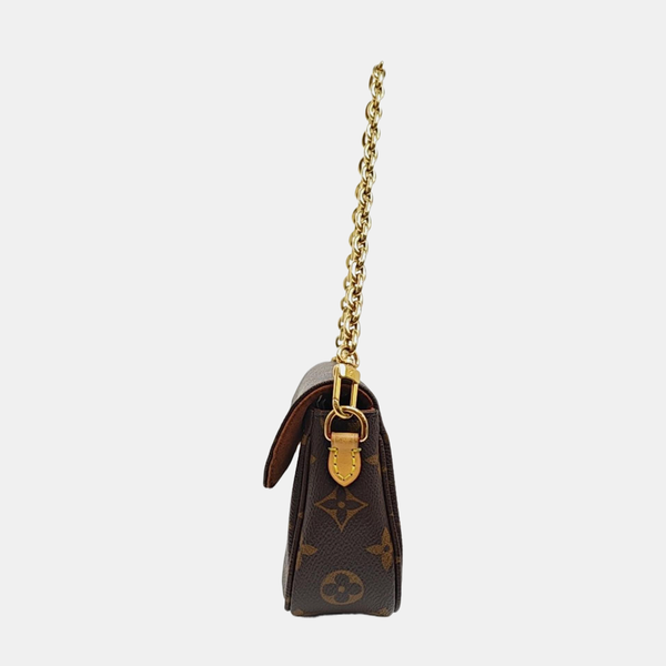 IVY Monogram Coated Canvas Brown