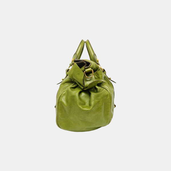 Vitello Calfskin Green