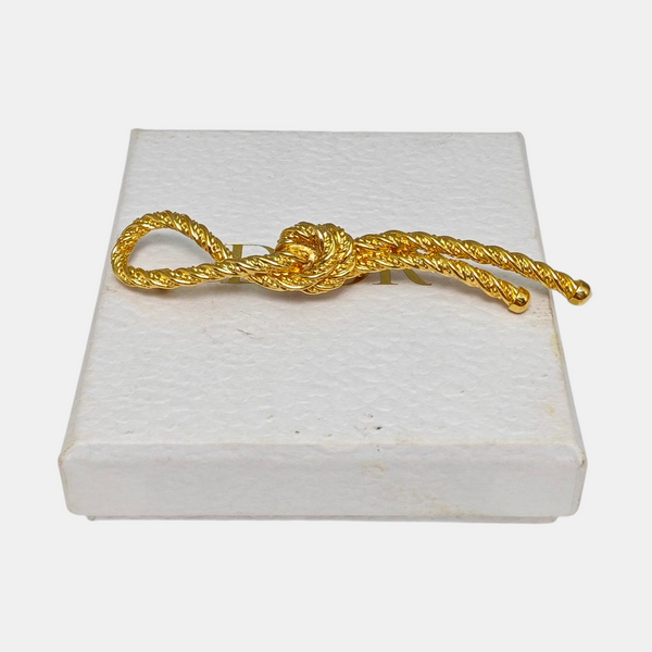 Metal Gold Brooch