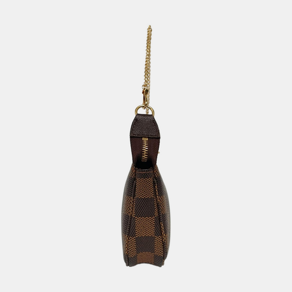 ACCESSOIRES MM Damier Ebene Coated Canvas Brown