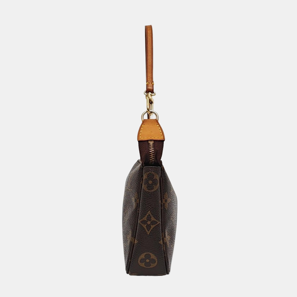 ACCESSOIRES Monogram Coated Canvas Brown