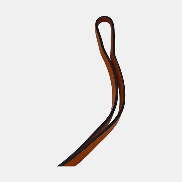 Leather Bag Charm Brown
