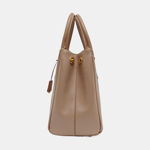 Galleria Medium Saffiano Calfskin Pink