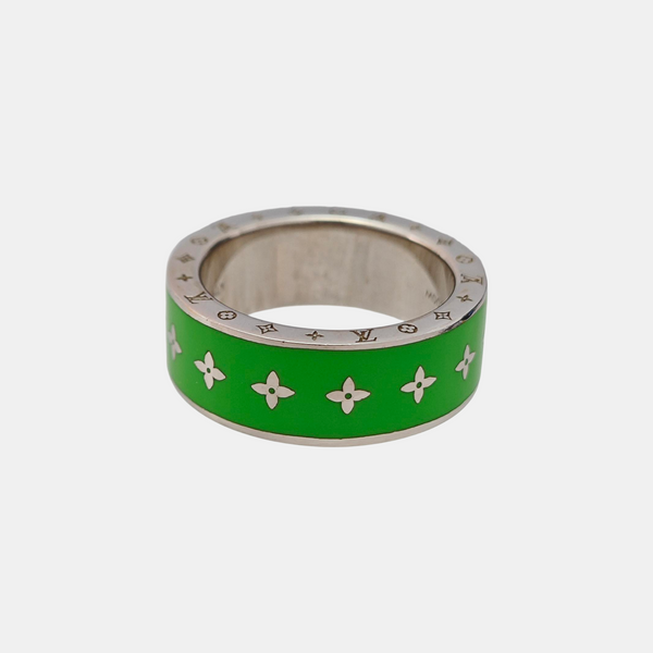 Metal Green Ring EU 62