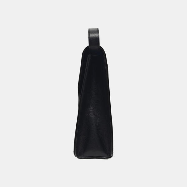 Calfskin Shoulder Bag Black