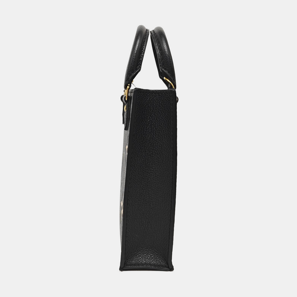 SAC PLAT Mini Monogram Calfskin Black