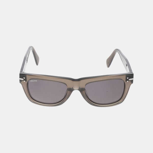 Gray Synthetic Sunglasses