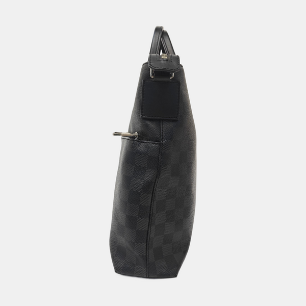 7 DAYS A WEEK Damier Graphite Coated Canvas Gray