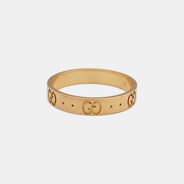Icon 18k Gold Rose Gold Ring HK 19