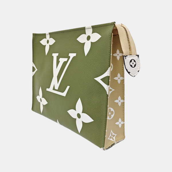 TOILET POCKET 26 Monogram Coated Canvas Multicolor