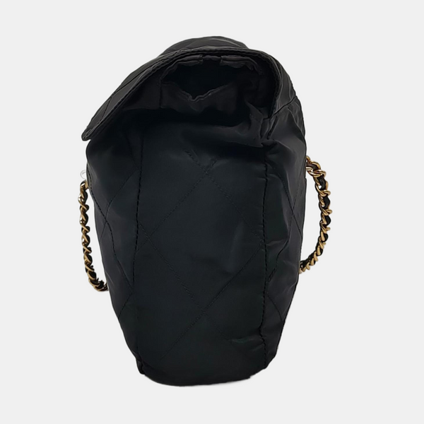Quilted Nylon Black