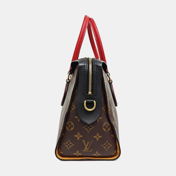 TUILERIES Monogram Coated Canvas Brown