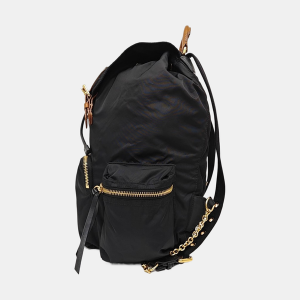 The Rucksack Nylon Black