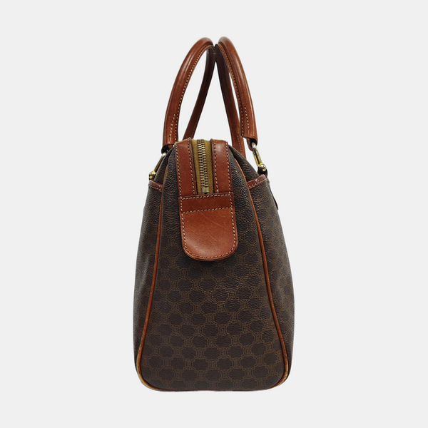 MACADAM Coated Canvas Brown
