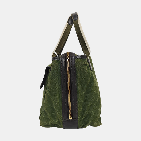MARY KATE Mini Monogram Canvas Green