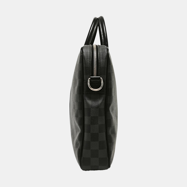 PORTE-DOCUMENTS PM Damier Graphite Coated Canvas Black