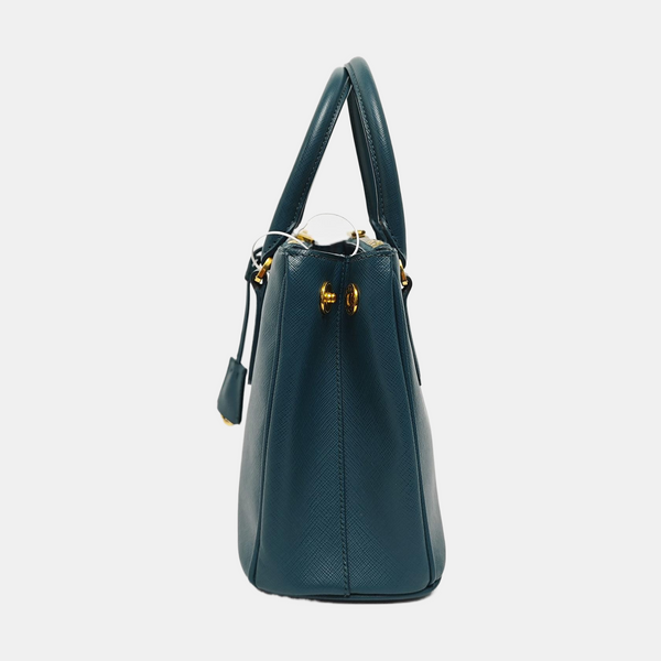 Authenticated pre-owned Galleria Calfskin Blue - Shoulder Bag at Looply