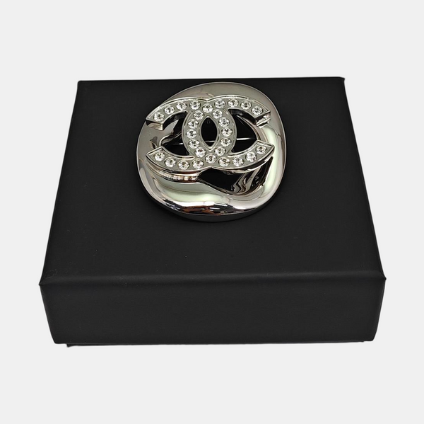Metal Silver Brooch