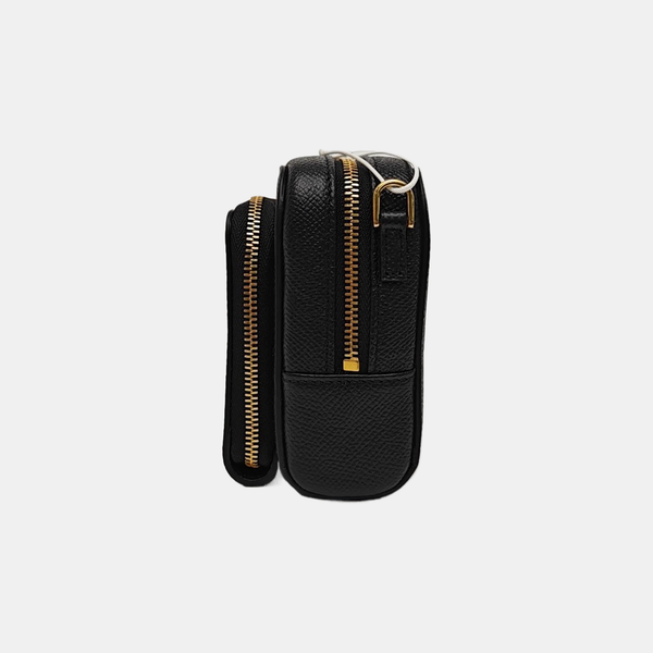 Calfskin Shoulder Bag Black
