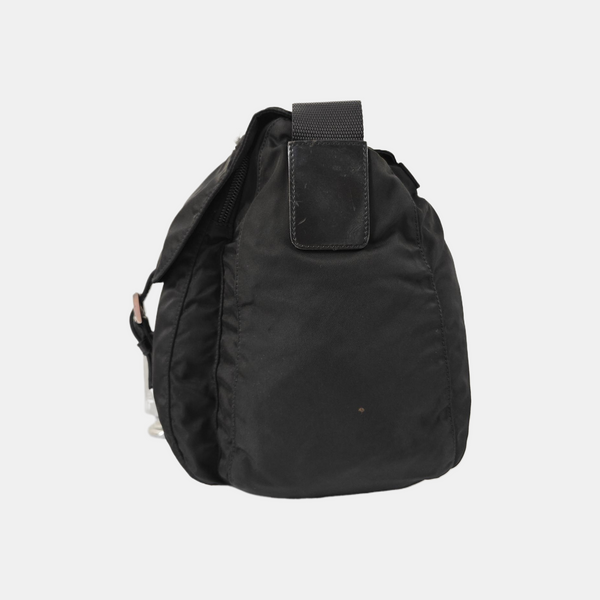 Vela Messenger Bag Nylon Black