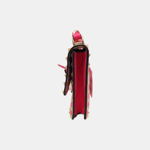 Calfskin Shoulder Bag Red