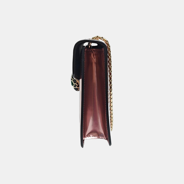 SERPENTI FOREVER Small Patent Leather Pink