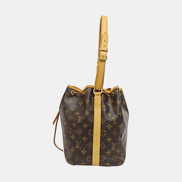 NÉONOÉ PM Monogram Coated Canvas Brown