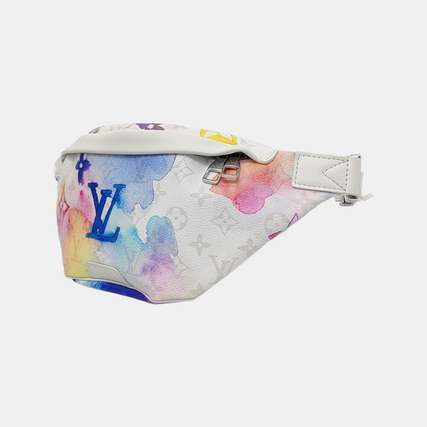 DISCOVERY PM Monogram Coated Canvas White