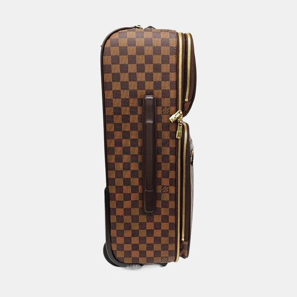 PEGASE 55 Damier Ebene Coated Canvas Brown
