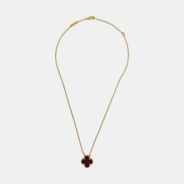 Vintage Alhambra 18k Gold Necklace