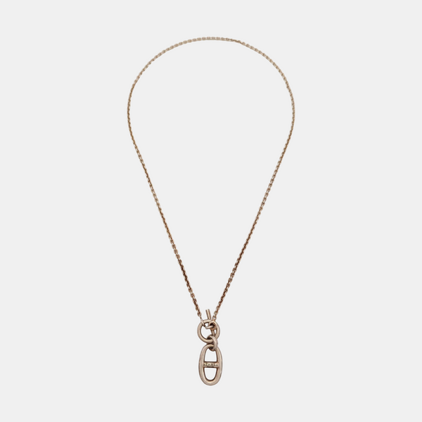 Collar de plata de ley 925 Chaine D'ancre