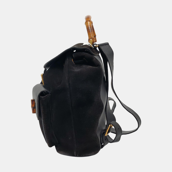 Authenticated pre-owned Bamboo 1947 Suede Brown - Backpack at Looply