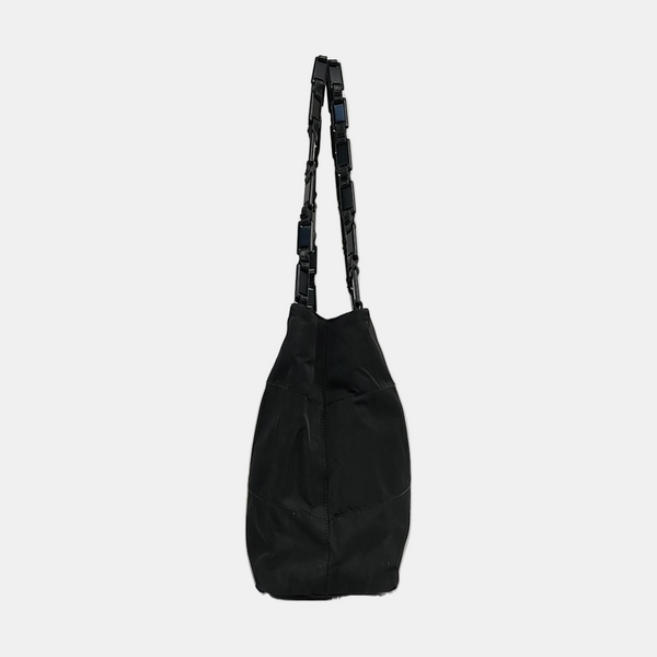 Nylon Tote Bag Black