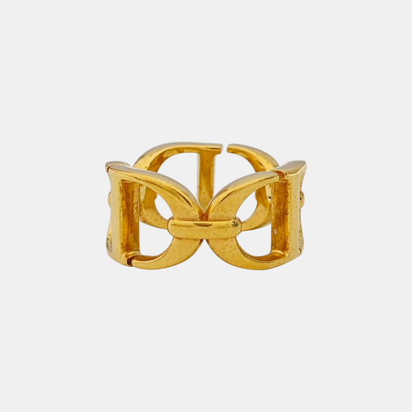 Metal Gold Ring EU 53