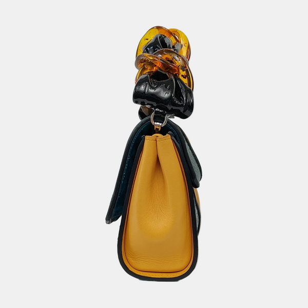 Quilted Lambskin Yellow