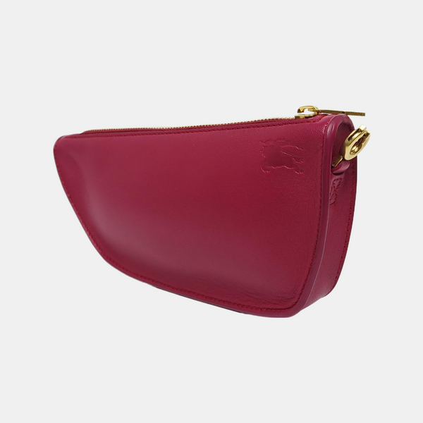 Calfskin Shoulder Bag Red