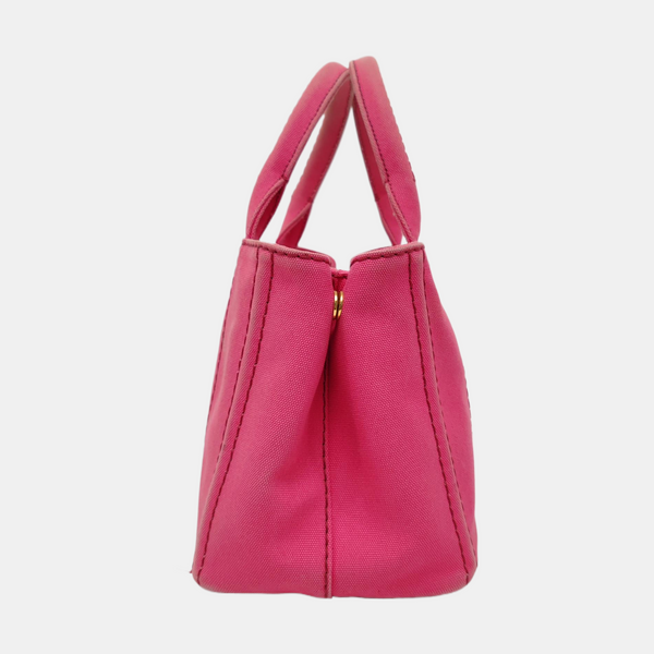 Denim Quilted Canvas Red