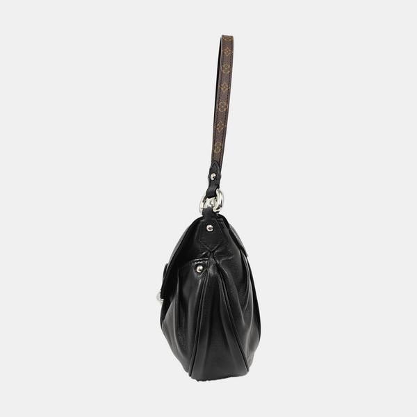 SUNSET Monogram Lambskin Black
