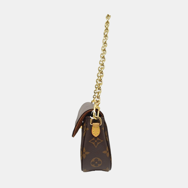 IVY Monogram Coated Canvas Brown