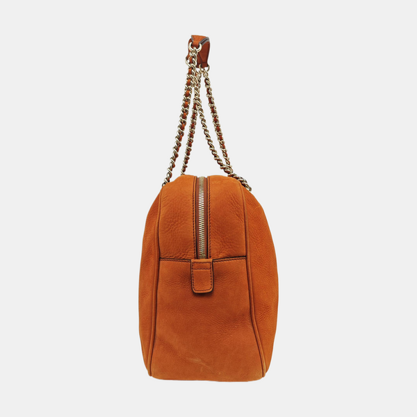 Soho Large Suede Orange