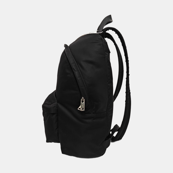 Nylon Backpack Black