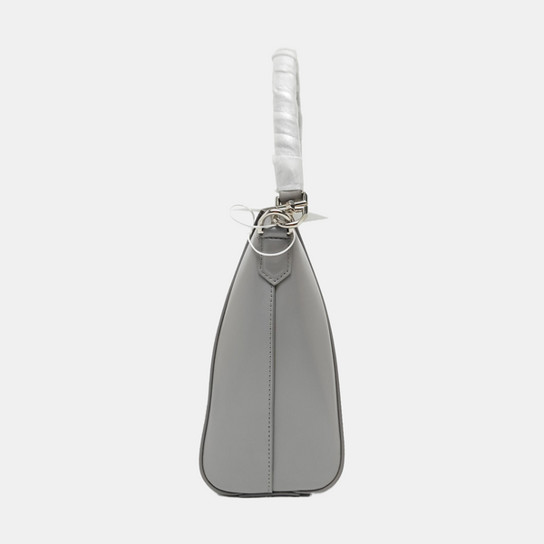 Calfskin Shoulder Bag Gray