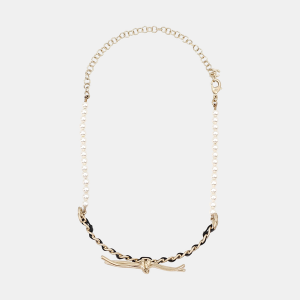Metal White Necklace