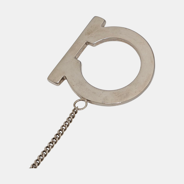 Metal Bag Charm Silver